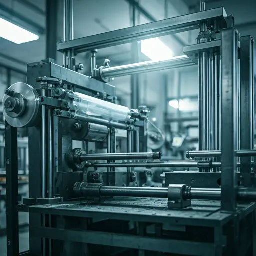 Plastic niwar manufacturing facility at Param Plastics Industries, Bhavnagar Gujarat
